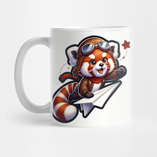 The Pilot Red Panda Mug